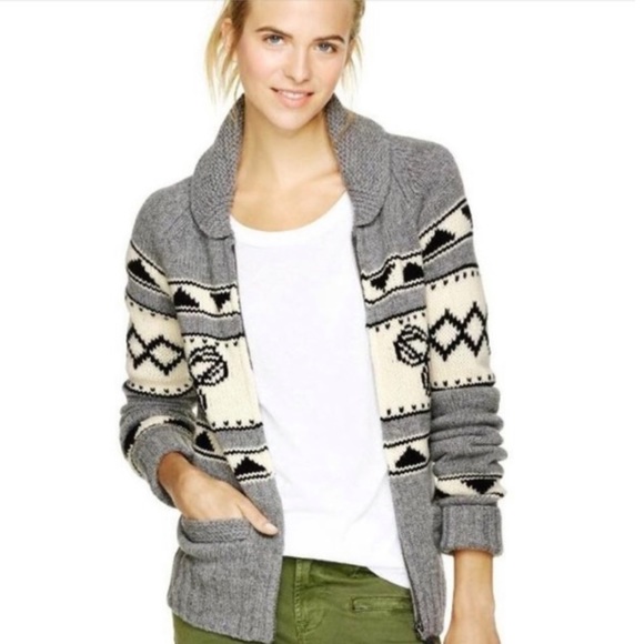Aritzia TNA Sea to Sky Lambswool Zip Cardigan -Small fit! - Picture 1 of 12